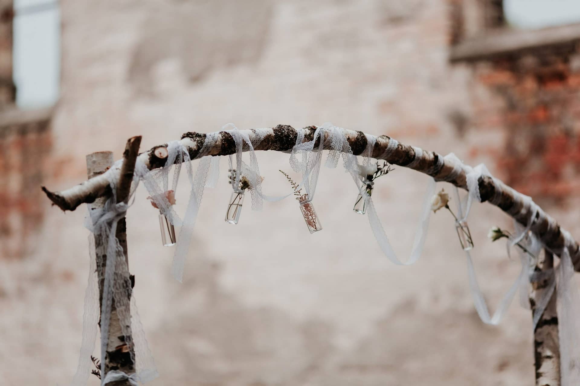 traubogen, wedding arch, boho wedding arch